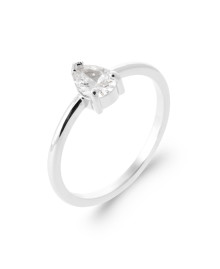Bague femme - Argent 925 - Oxydes de zirconium