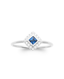 Bague femme - Argent 925 - Oxydes de zirconium