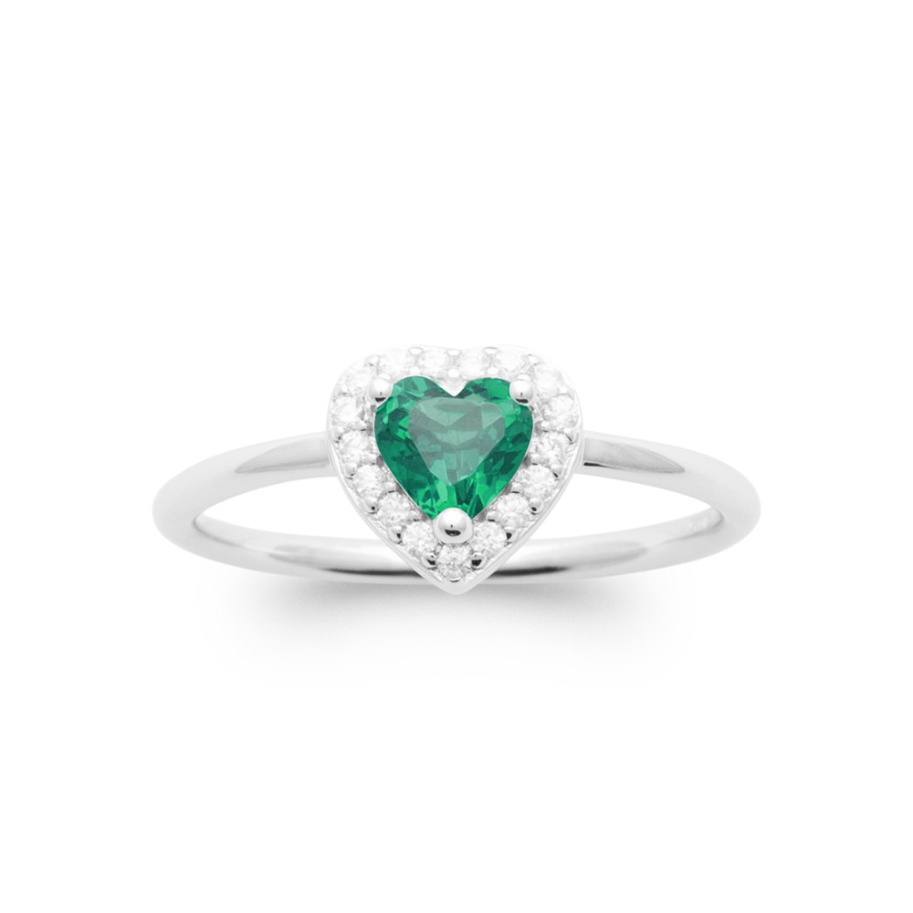 Bague femme - Argent 925 - Oxydes de zirconium