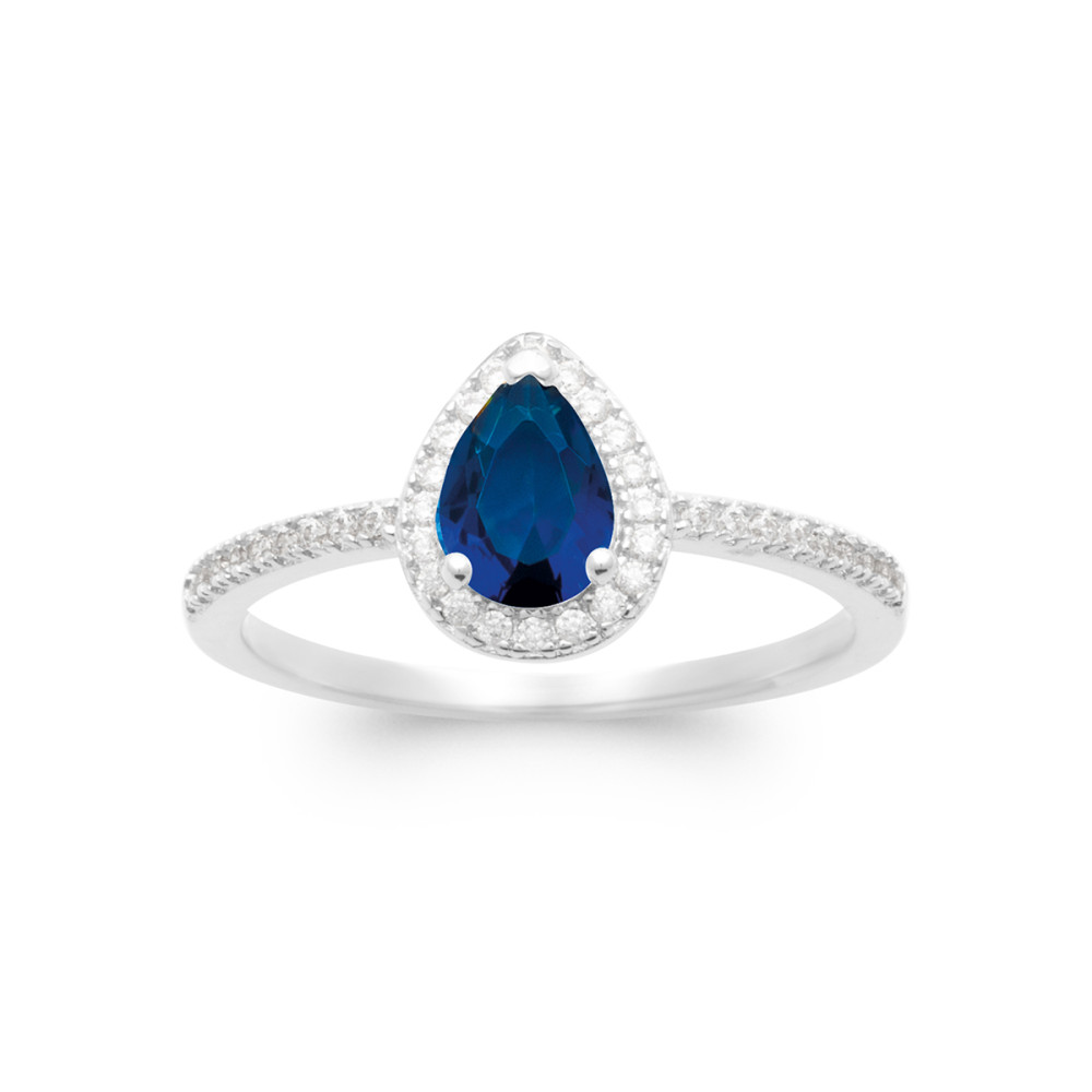 Bague femme - Argent 925 - Oxydes de zirconium Bague femme - Argent 925 - Oxydes de zirconium