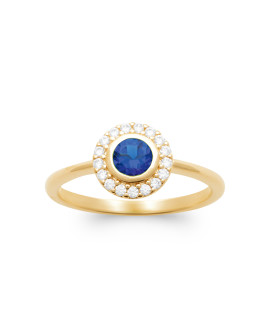 Bague femme - Argent 925 - Oxydes de zirconium