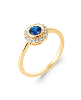 Bague femme - Argent 925 - Oxydes de zirconium Bague femme - Argent 925 - Oxydes de zirconium