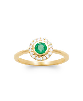 Bague femme - Argent 925 - Oxydes de zirconium