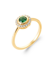Bague femme - Argent 925 - Oxydes de zirconium