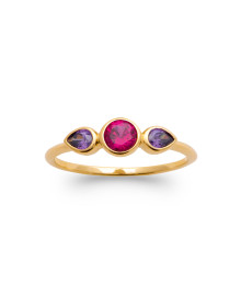 Bague femme - Plaqué or