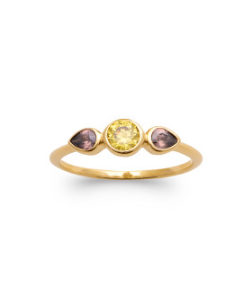 Bague femme - Plaqué or