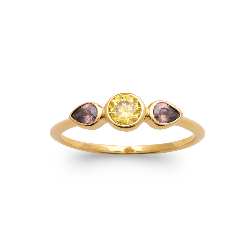 Bague femme - Plaqué or