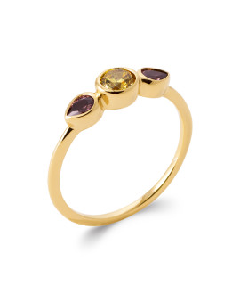 Bague femme - Plaqué or
