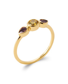 Bague femme - Plaqué or