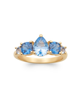 Bague femme - Plaqué or