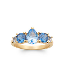 Bague femme - Plaqué or