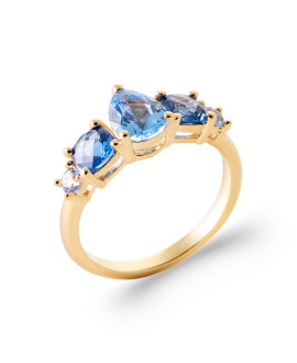 Bague femme - Plaqué or Bague femme - Plaqué or