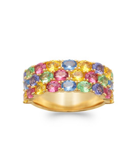 Bague femme - Plaqué or