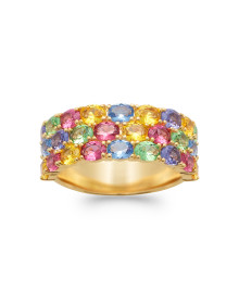 Bague femme - Plaqué or