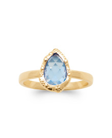 Bague femme - Plaqué or