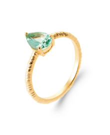 Bague femme - Plaqué or