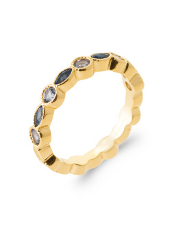 Bague femme - Plaqué or