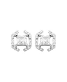Boucles d'oreilles femme - Argent 925 -  Oxydes de zirconium