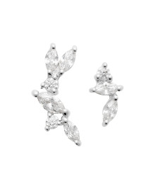 Boucles d'oreilles femme - Argent 925 -  Oxydes de zirconium