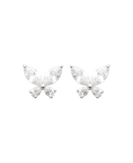 Boucles d'oreilles femme - Argent 925 -  Oxydes de zirconium