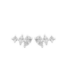 Boucles d'oreilles femme - Argent 925 -  Oxydes de zirconium