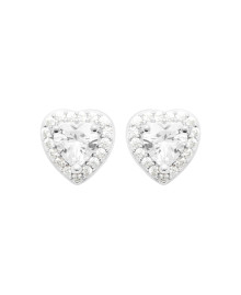 Boucles d'oreilles femme - Argent 925 -  Oxydes de zirconium