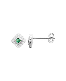 Boucles d'oreilles femme - Argent 925 -  Oxydes de zirconium