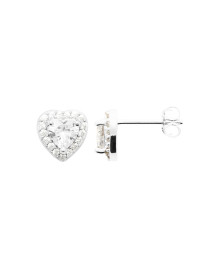 Boucles d'oreilles femme - Argent 925 -  Oxydes de zirconium
