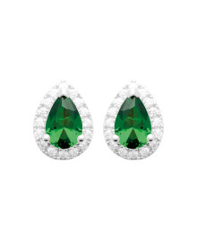 Boucles d'oreilles femme - Argent 925 -  Oxydes de zirconium