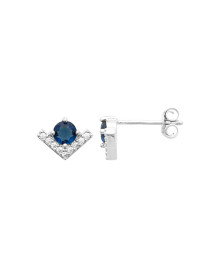 Boucles d'oreilles femme - Argent 925 -  Oxydes de zirconium