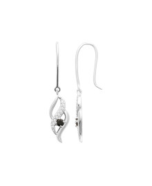 Boucles d'oreilles femme - Argent 925 -  Oxydes de zirconium
