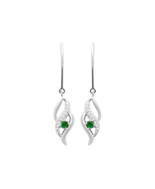 Boucles d'oreilles femme - Argent 925 -  Oxydes de zirconium