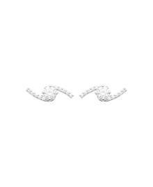 Boucles d'oreilles femme - Argent 925 -  Oxydes de zirconium
