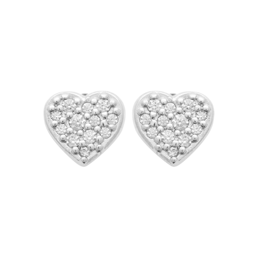 Boucles d'oreilles femme - Argent 925 - Oxydes de zirconium Boucles d'oreilles femme - Argent 925 - Oxydes de zirconium