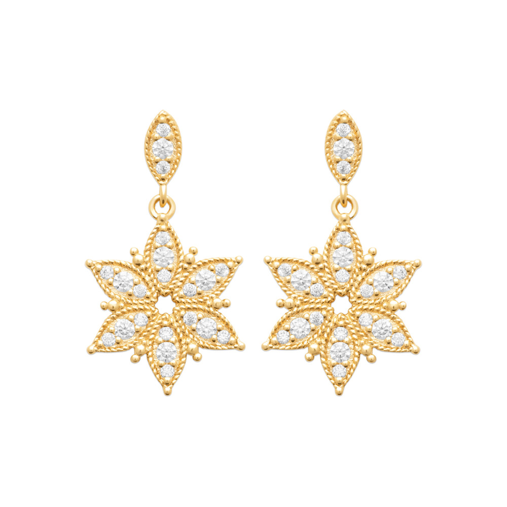 Boucles d'oreilles femme - Plaqué or Boucles d'oreilles femme - Plaqué or