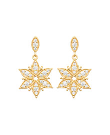 Boucles d'oreilles femme - Plaqué or