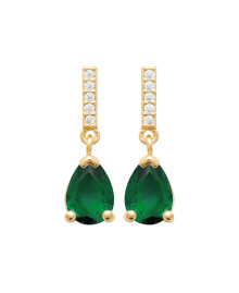 Boucles d'oreilles femme - Plaqué or - Oxydes de zirconium