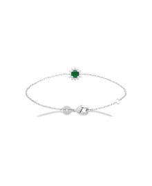 Bracelet femme - Argent 925 - Oxydes de zirconium