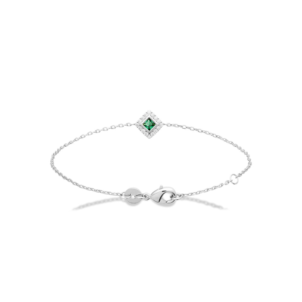 Bracelet femme - Argent 925 - Oxydes de zirconium