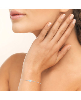Bracelet femme - Argent 925 - Oxydes de zirconium