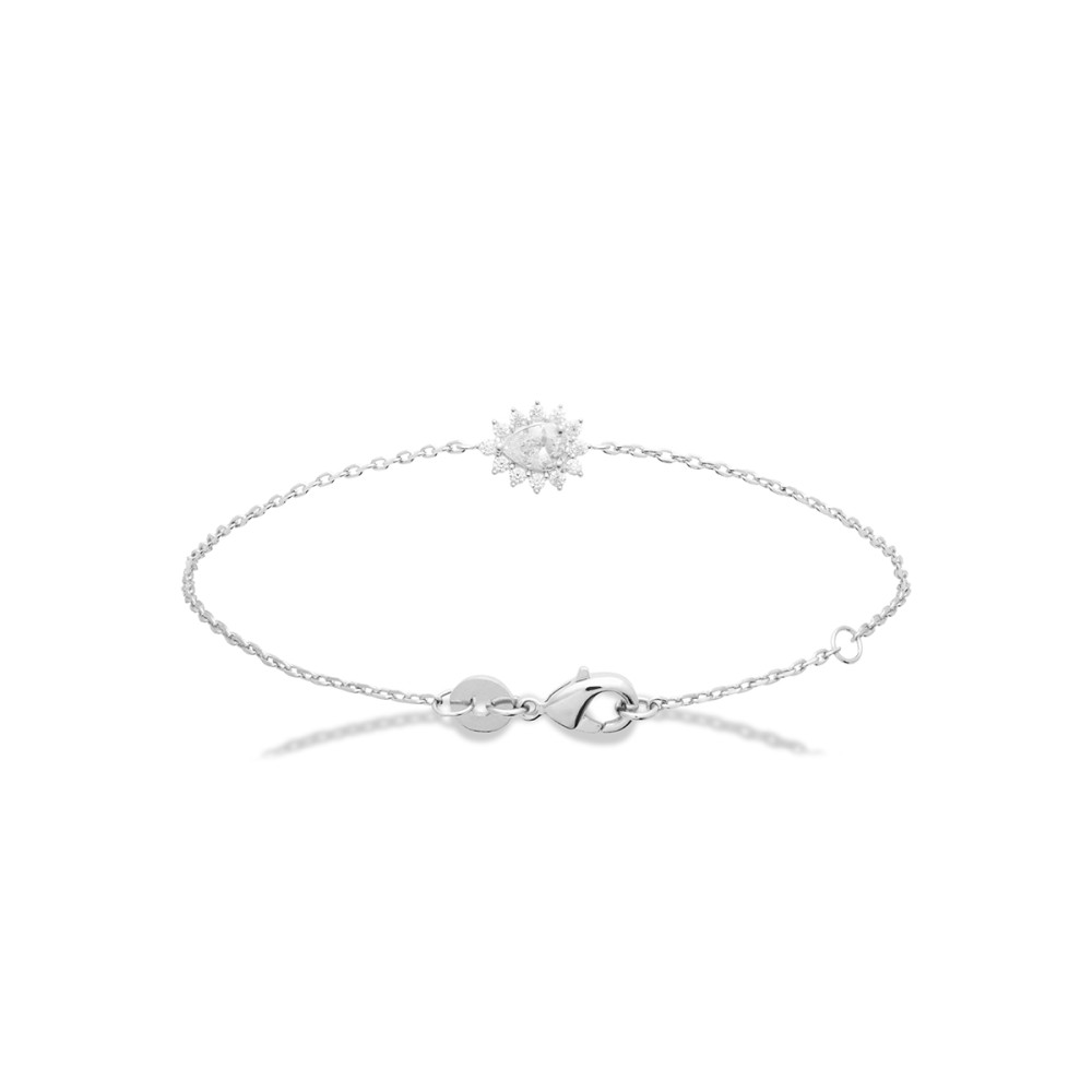 Bracelet femme - Argent 925 - Oxydes de zirconium
