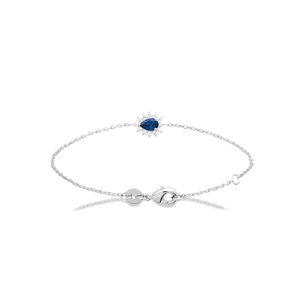 Bracelet femme - Argent 925 - Oxydes de zirconium Bracelet femme - Argent 925 - Oxydes de zirconium