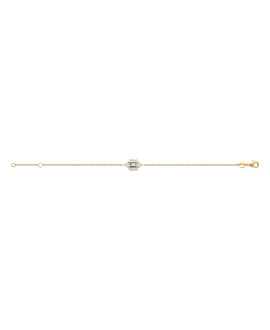 Bracelet femme - Plaqué or - Oxydes de zirconium Bracelet femme - Plaqué or - Oxydes de zirconium