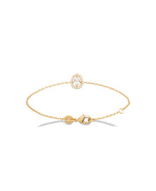 Bracelet femme - Plaqué or - Oxydes de zirconium