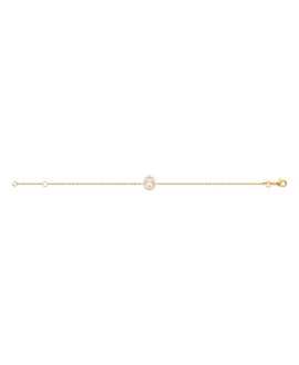 Bracelet femme - Plaqué or - Oxydes de zirconium