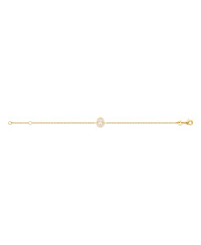 Bracelet femme - Plaqué or - Oxydes de zirconium