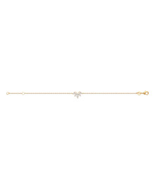 Bracelet femme - Plaqué or - Oxydes de zirconium