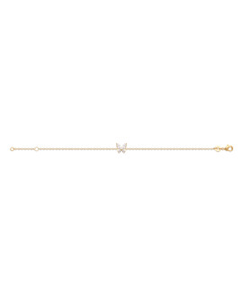 Bracelet femme - Plaqué or - Oxydes de zirconium Bracelet femme - Plaqué or - Oxydes de zirconium