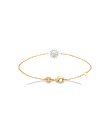 Bracelet femme - Plaqué or - Oxydes de zirconium