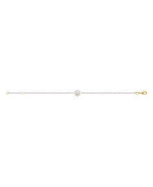 Bracelet femme - Plaqué or - Oxydes de zirconium